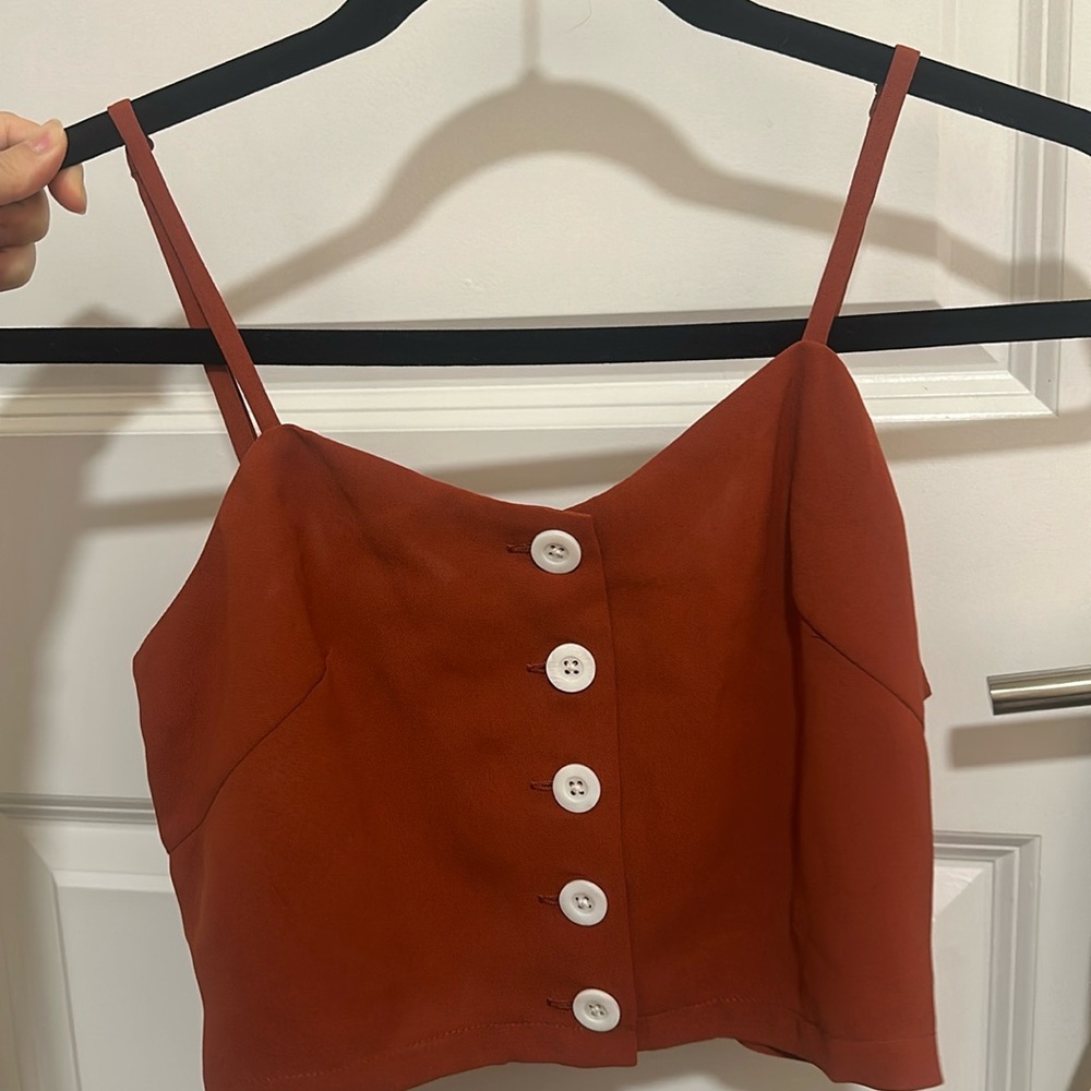 Cropped tank top